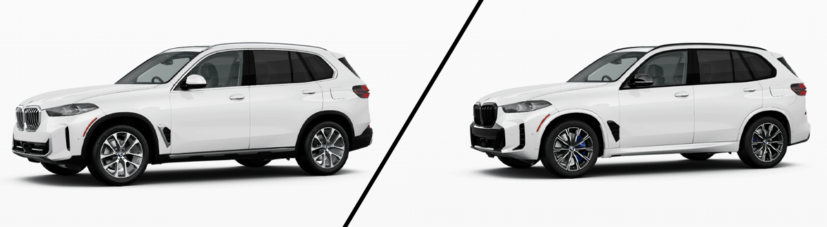 2024 BMW X5 xDrive40i vs 2024 BMW X5 M60i