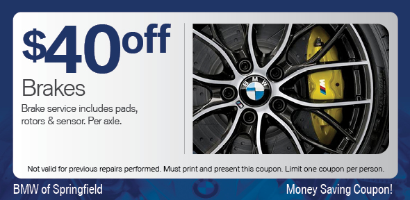Brake Special | BMW of Springfield